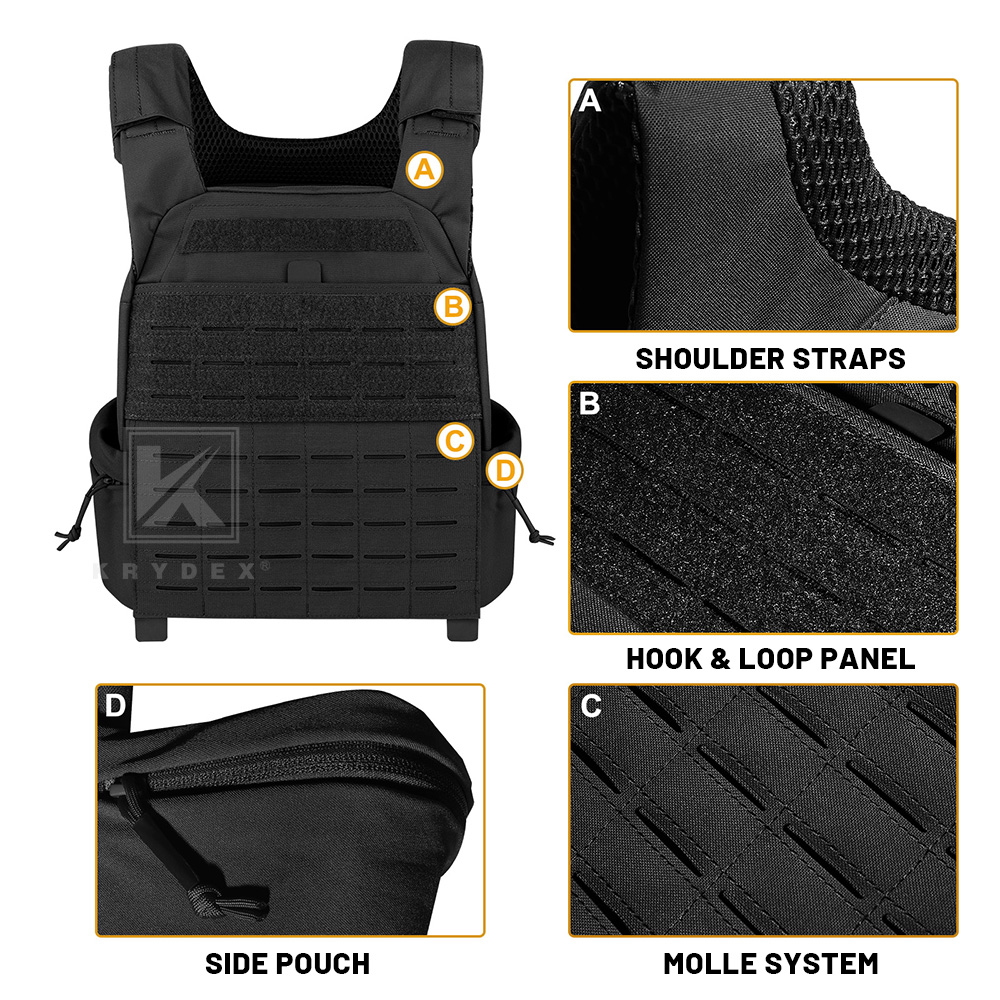 KRYDEX Tactical Training Vest  - Crossfit Vest ulasan dan harga