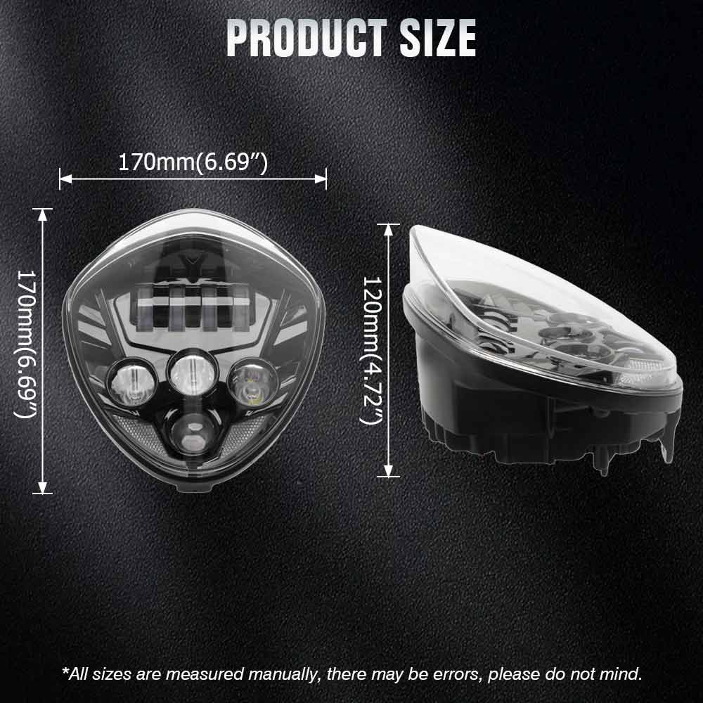 Motorcycle Headlight Hi/Lo Hea - Crossfit Victory ulasan dan harga