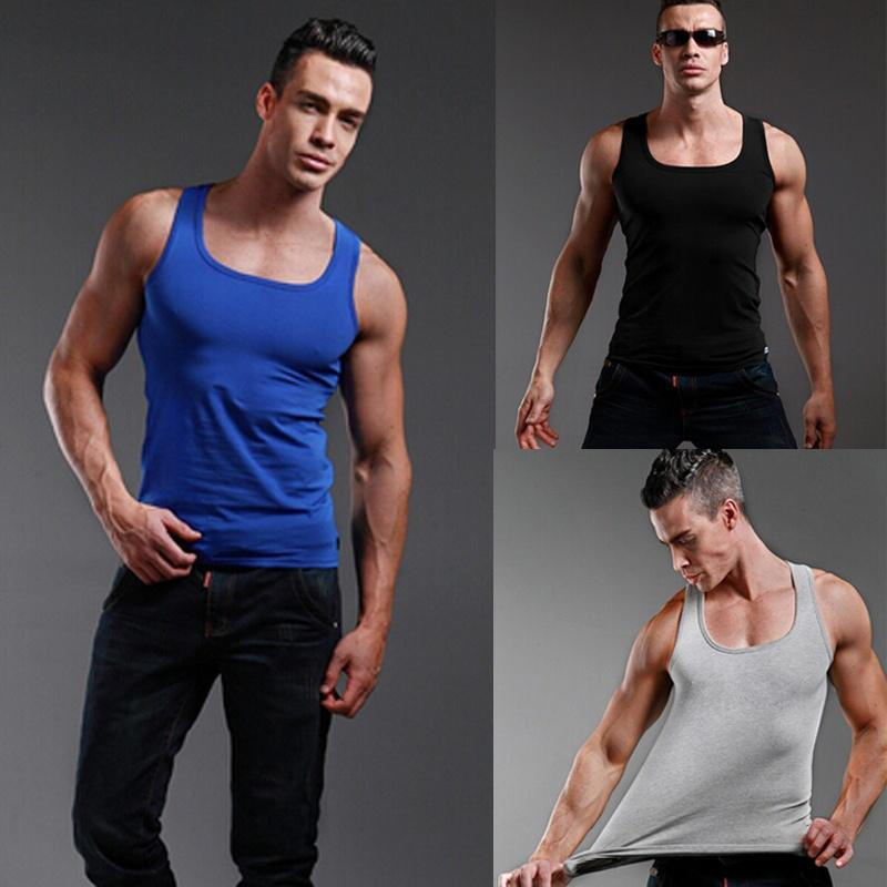 Men Sports Vest Sleeveless Squ - Crossfit Vest ulasan dan harga