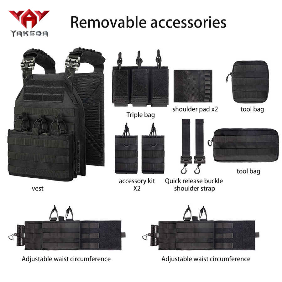 YAKEDA waist and shoulder stra - Crossfit Vest ulasan dan harga