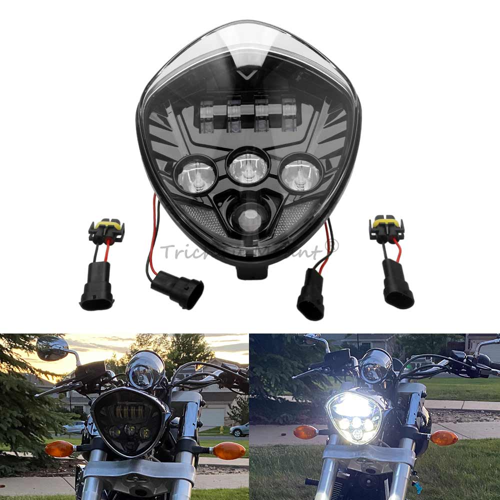 60W LED Headlight Fits For Vic - Crossfit Victory ulasan dan harga