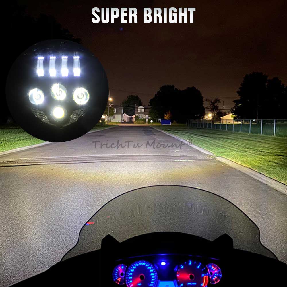 60W LED Headlight Fits For Vic - Crossfit Victory ulasan dan harga